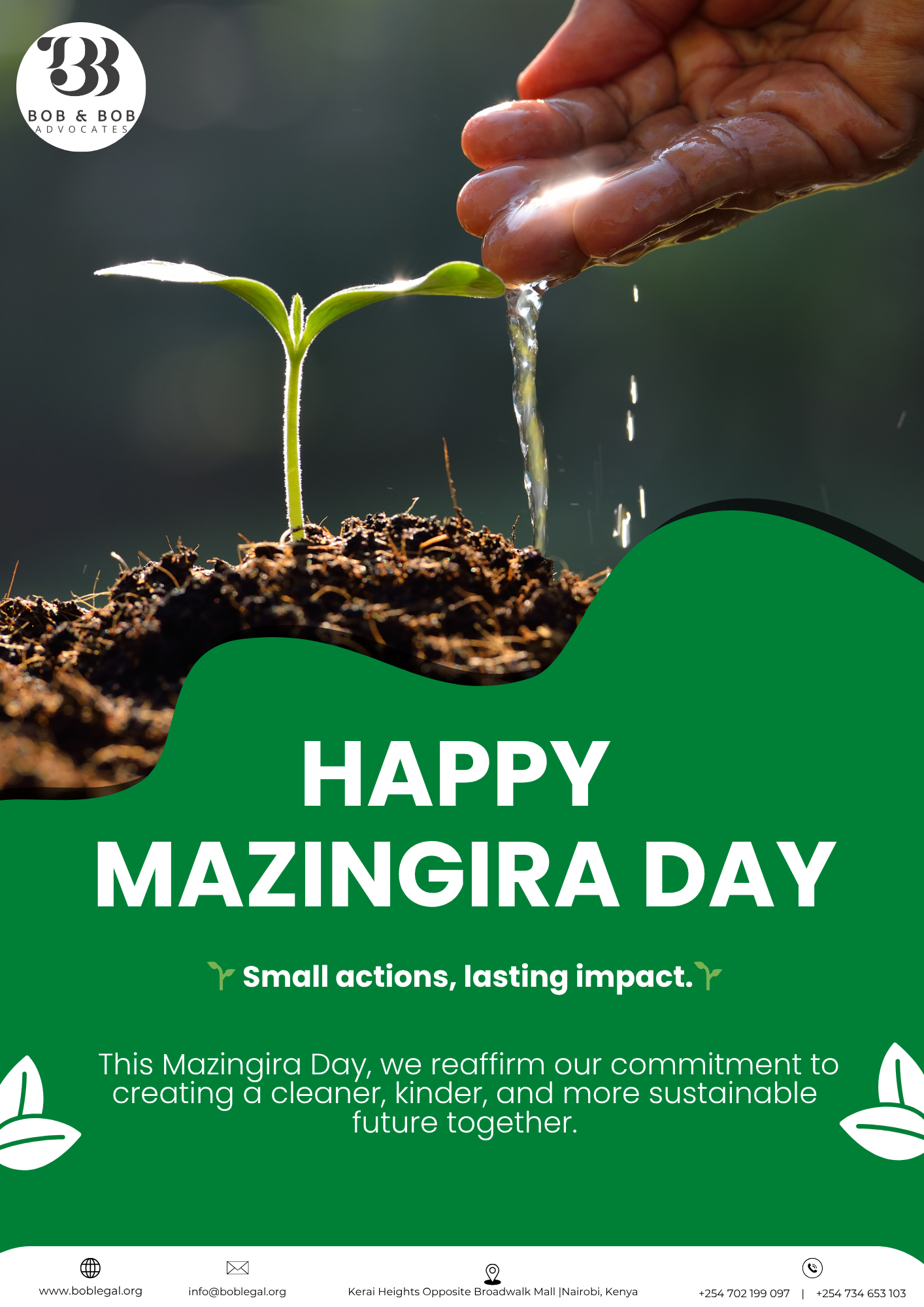 Happy Mazingira Day! by Bob & Bob Advocates